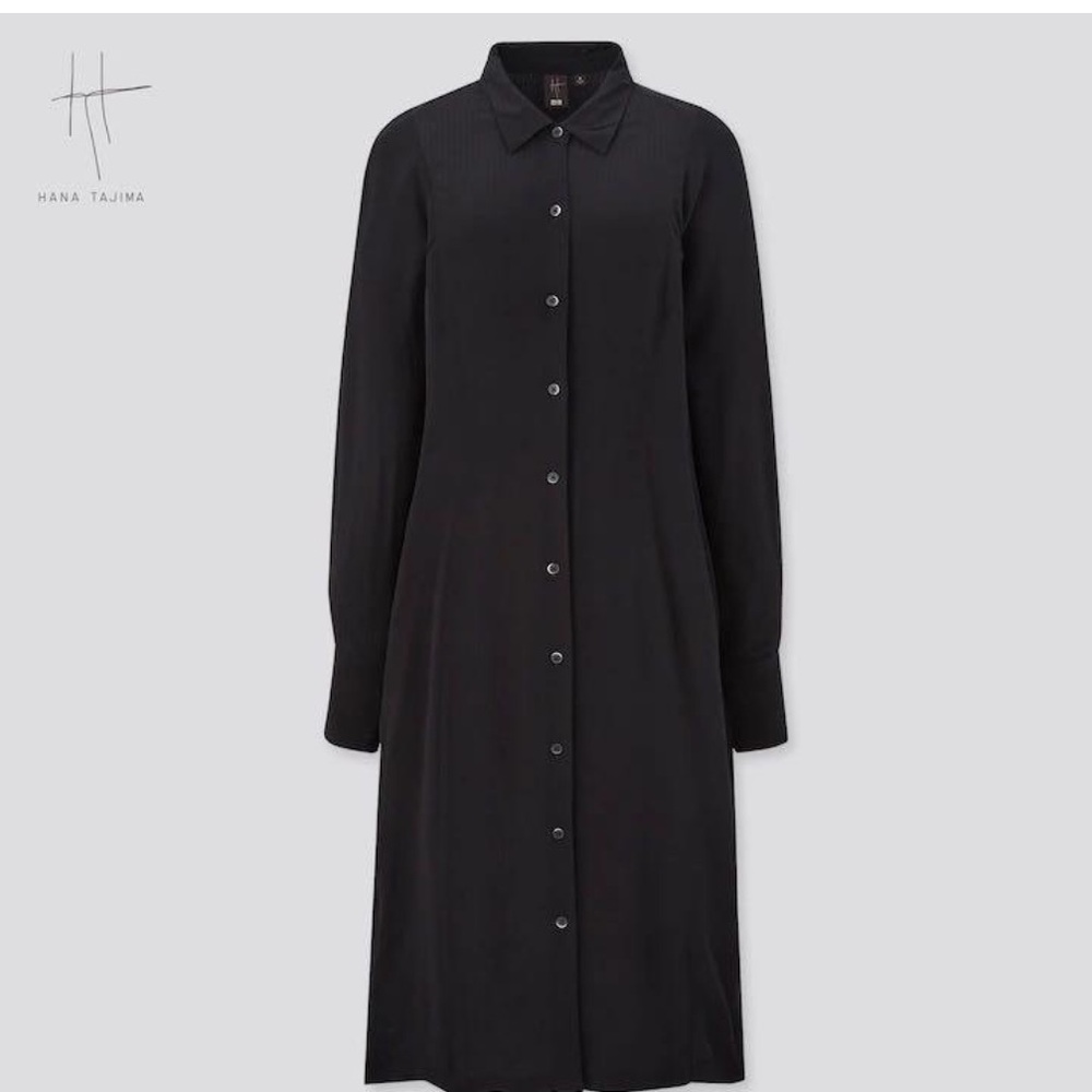Hana Tajima x Uniqlo Long Shirt Dress